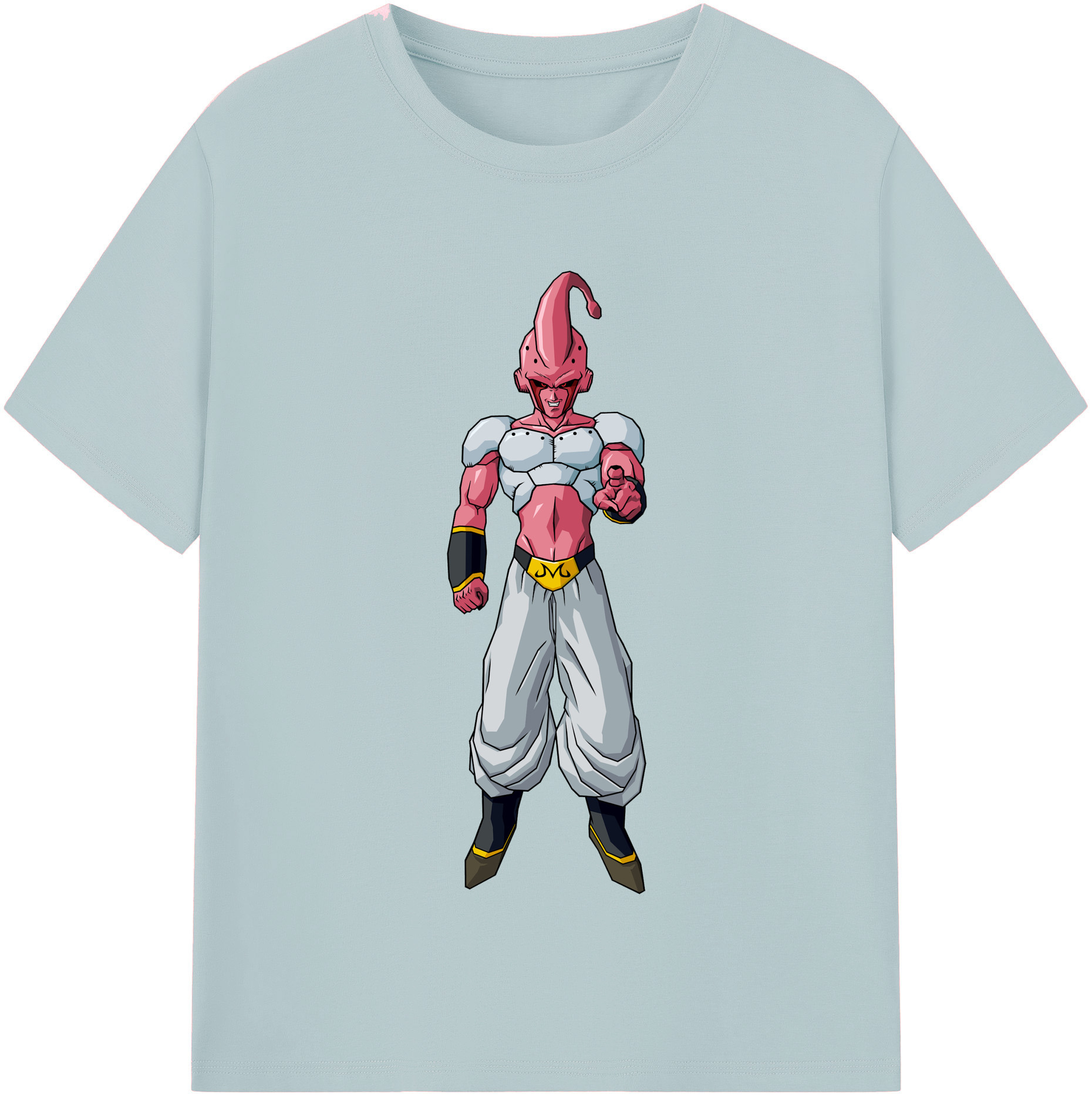 （画像用） ドラゴンボール 魔人ブウ DRAGON BALL Majin Buu 綿100％半袖Tシャツ（フロントプリント）